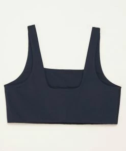 Girlfriend Collective Home Page Tommy Bra- Midnight