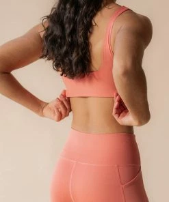 Girlfriend Collective Studio Lover Tommy Bra- Primrose