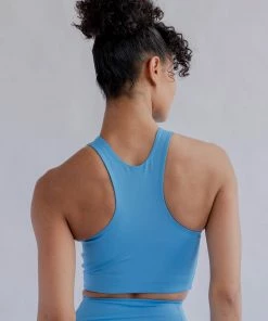 Girlfriend Collective Dylan Tank Bra- Haze