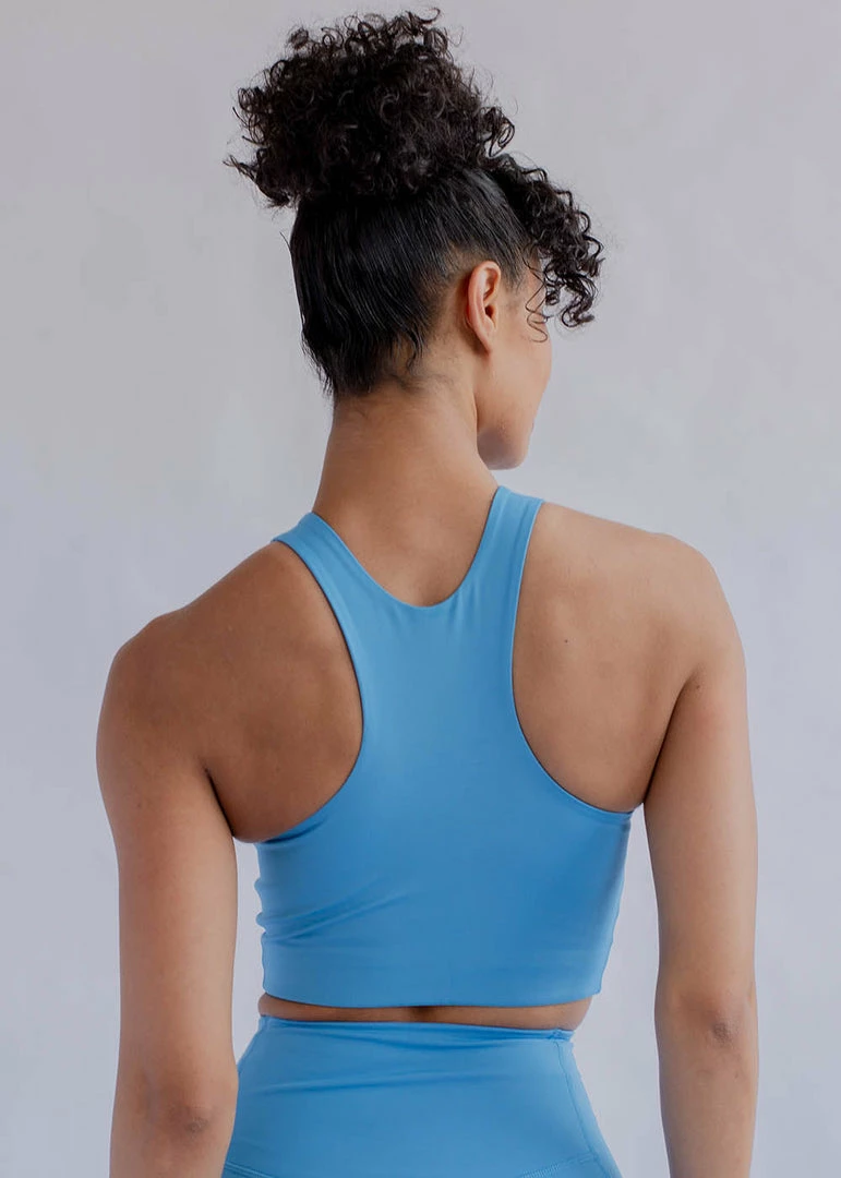 Girlfriend Collective Dylan Tank Bra- Haze 2 Girlfriend Collective Dylan Tank Bra- Haze