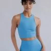 Girlfriend Collective Dylan Tank Bra- Haze