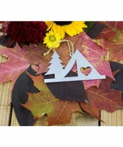 Iron Maid Art Camping Camp Metal Holiday Gift Christmas Ornament Home Page