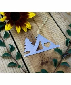 Iron Maid Art Camping Camp Metal Holiday Gift Christmas Ornament Home Page