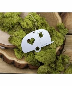 Iron Maid Art Home Page Camper Trailer Metal Holiday Gift Christmas Ornament