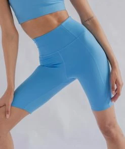 Girlfriend Collective Studio Lover Hight-Rise Bike Short- Haze 7 Girlfriend Collective Studio Lover Hight-Rise Bike Short- Haze