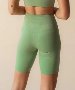 Girlfriend Collective Studio Lover Hight-Rise Bike Short- Mantis