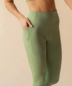 Girlfriend Collective High-Rise Pocket Legging - Mantis Studio Lover