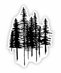 Big Moods Trees Nature Weatherproof Sticker