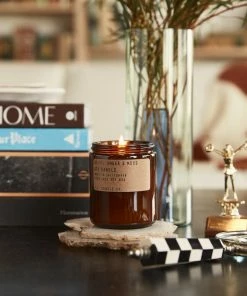 P.F. Candle CO. Amber & Moss - 7.2 Oz Standard Soy Candle Home Page