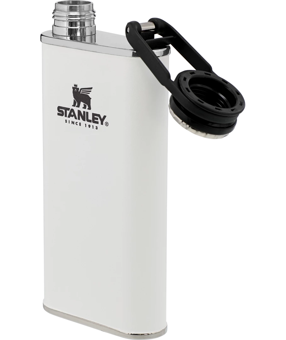 Stanley Classic Easy-Fill Wide Mouth Flask 8 OZ 2 Stanley Classic Easy-Fill Wide Mouth Flask 8 OZ