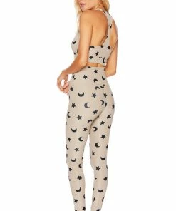 Beach Riot Ayla Legging Taupe Moon & Star