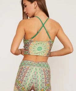 Wolven Fauna Keyhole Top- 2-way Reversible