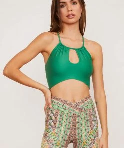 Wolven Fauna Keyhole Top- 2-way Reversible 6 Wolven Fauna Keyhole Top- 2-way Reversible