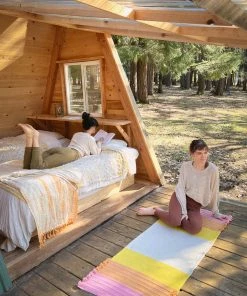 Oko Living Fire- Herbal Yoga Rug Studio Lover