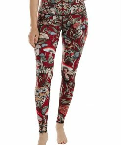 Yoga Democracy Fun Gal Printed Yoga Leggings