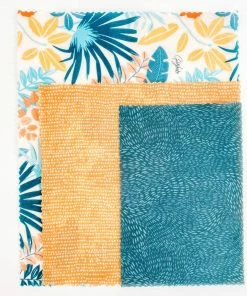 Goldilocks Camping Gear Beeswax Food Wraps: Tropical Palms Set Of 3