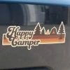 Amanda Weedmark Home Page Happy Camper Bumper Sticker