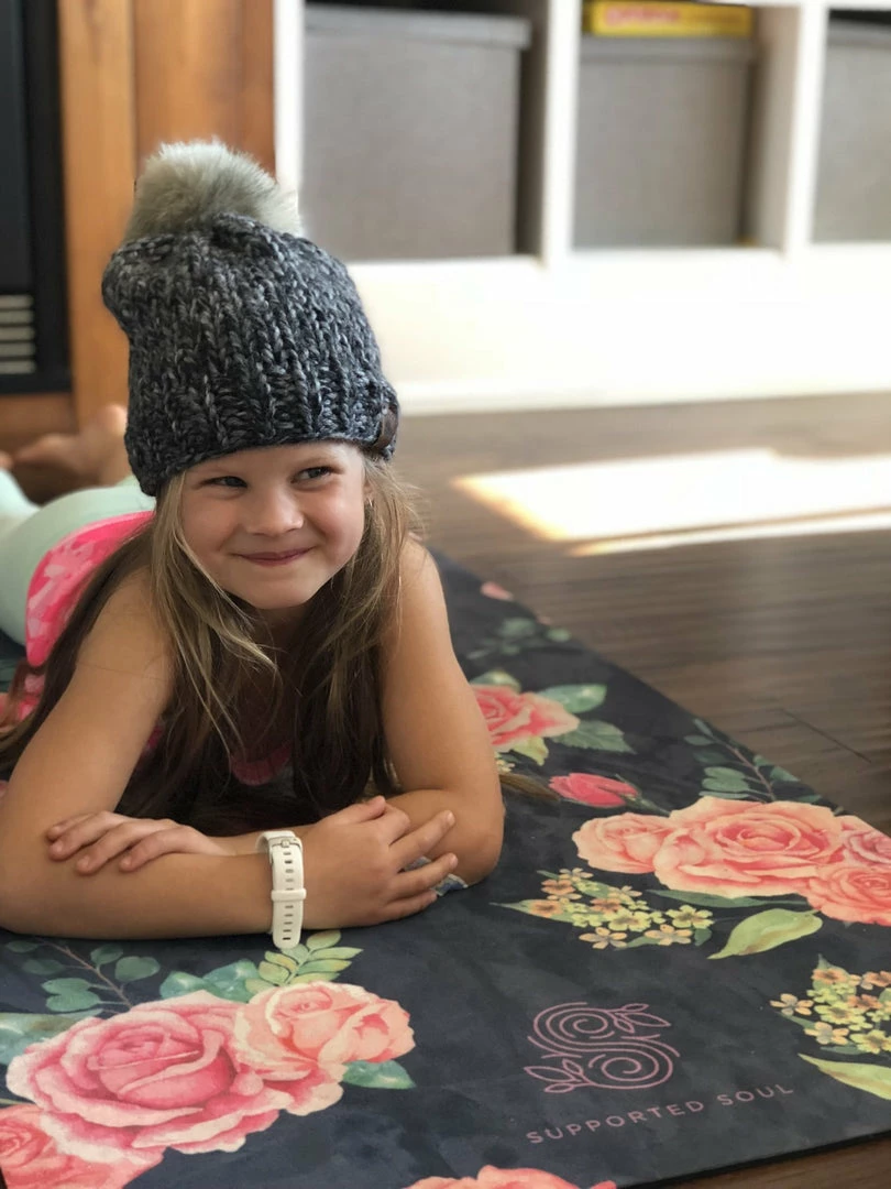 Supported Soul Home Page Supreme All-In-One Kids Yoga Mat - Vintage Rose 3 Supported Soul Home Page Supreme All-In-One Kids Yoga Mat - Vintage Rose