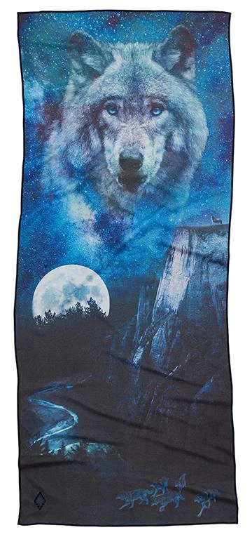 Nomadix Camping Gear Mystic Wolf Towel 1 Nomadix Camping Gear Mystic Wolf Towel
