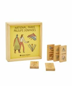 Parks Project Camping Gear Our National Parks Wildlife Wooden Dominoes Set