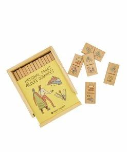 Parks Project Camping Gear Our National Parks Wildlife Wooden Dominoes Set