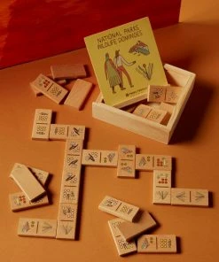 Parks Project Camping Gear Our National Parks Wildlife Wooden Dominoes Set