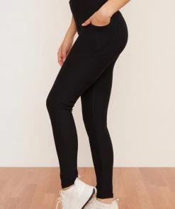 Wolven Home Page Onyx Pocket Legging