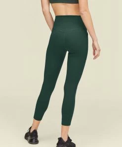 Home Page Girlfriend Collective High-Rise Pocket Legging- Moss