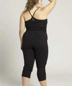 Ripple Yogawear Home Page Organic Cotton Yoga Crop Jumpsuit