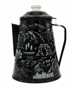 Parks Project NATIONAL PARKS ICONIC ENAMEL PERCOLATOR Camping Gear