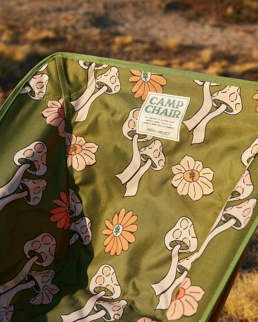 Parks Project Shrooms Packable Camp Chair 4 Parks Project Shrooms Packable Camp Chair
