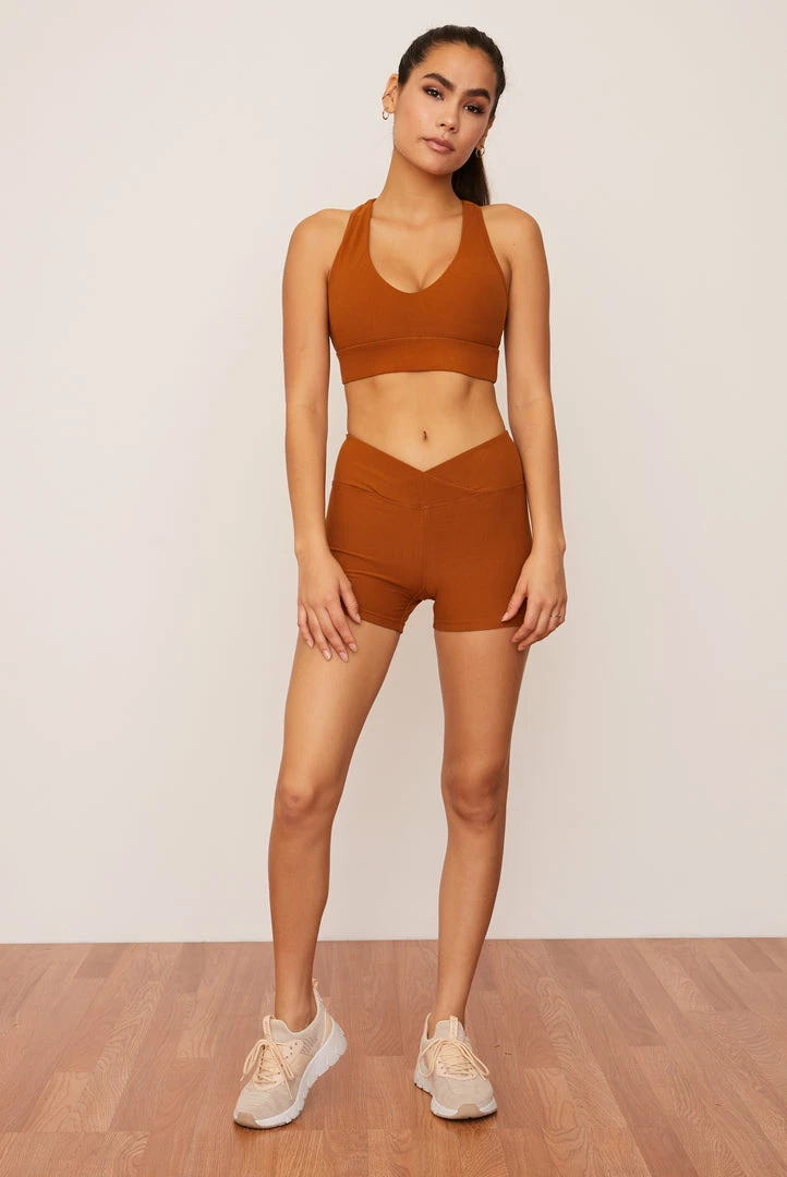 Wolven Turmeric Racerback Bra 3 Wolven Turmeric Racerback Bra