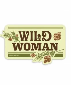Amanda Weedmark Home Page Wild Woman Sticker