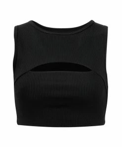 YEAR OF OURS Ribbed Cut Out Bra