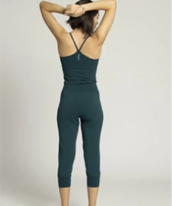 Ripple Yogawear Home Page Organic Cotton Yoga Crop Jumpsuit