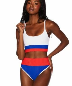 Beach Riot Studio Lover Eva Top- American Colorblock