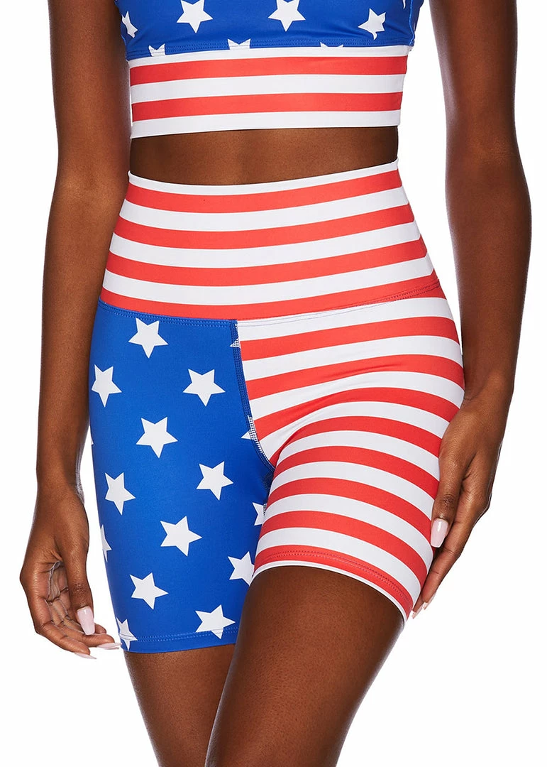 Beach Riot Bike Short - Stars & Stripes Studio Lover 1 Beach Riot Bike Short - Stars & Stripes Studio Lover