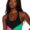 Beach Riot Norah Top Watermelon Colorblock Studio Lover