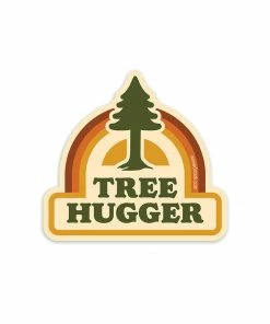 Amanda Weedmark Tree Hugger Vinyl Sticker Home Page