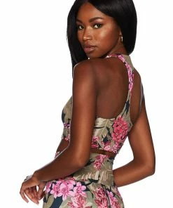 Beach Riot Twist Top Fuchsia Orchid Studio Lover